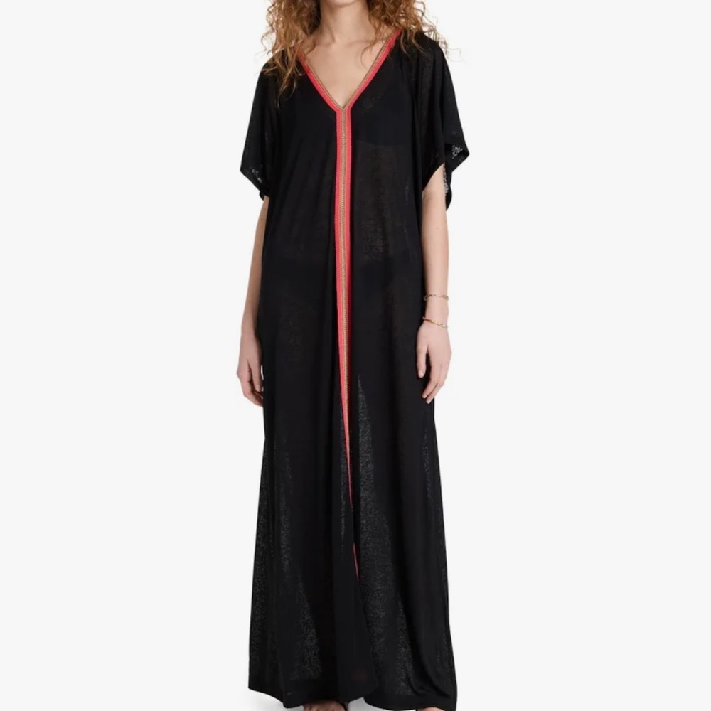 Pitusa Abaya Black Tunic Dress